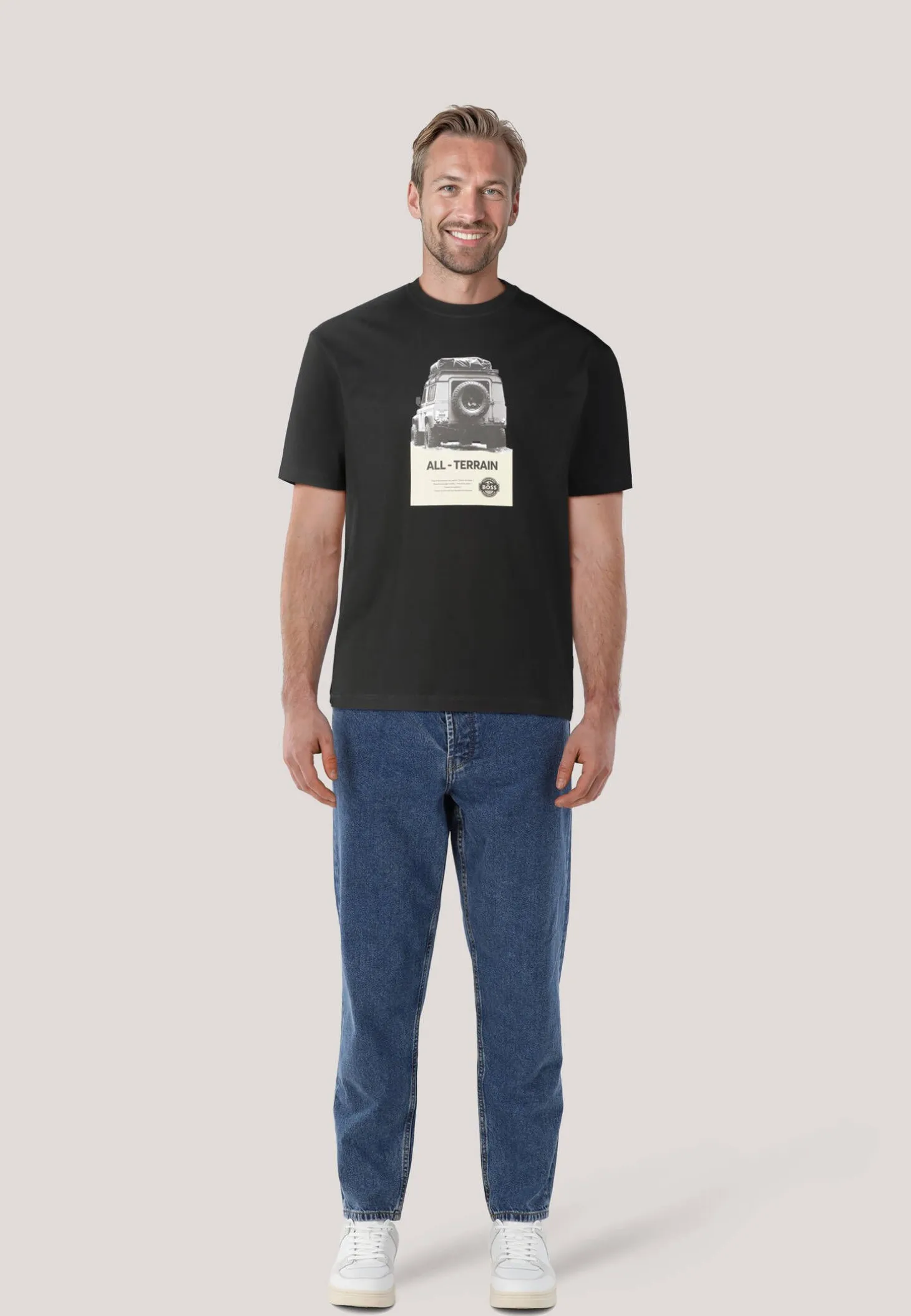 Herren T-Shirt TE_WAGON Relaxed Fit