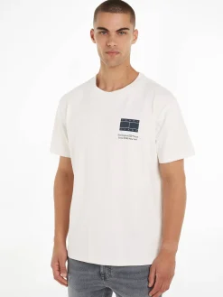 Herren T-Shirt TJM REG ESSENTIAL CB FLAG TEE