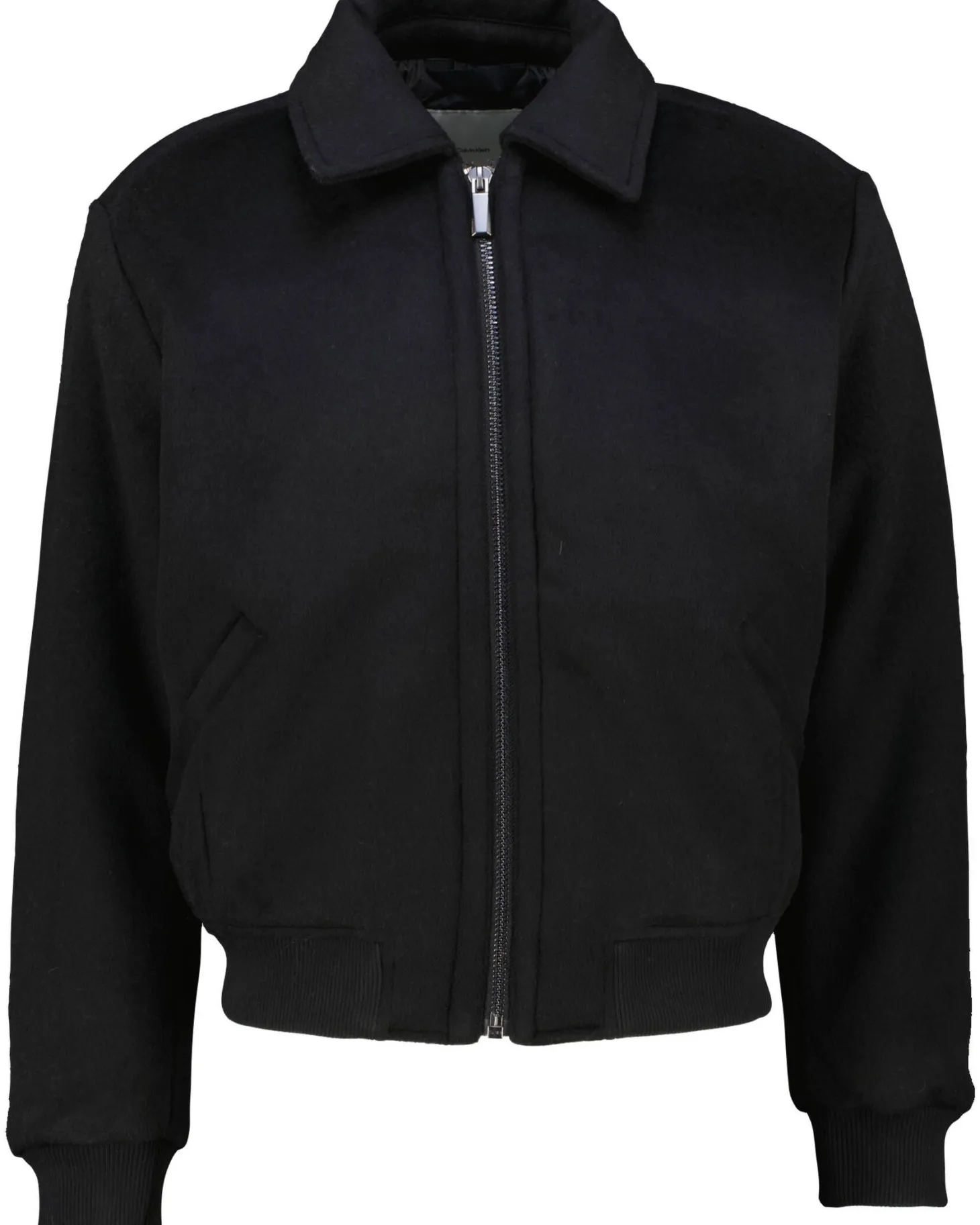 Herren Winterjacke mit Wolle und Daunenwattierung WOOL BLEND PADDED BOMBER JACKET