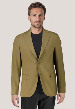 Herrn Sakko mit Leinen P-HANRY-FLAPS Slim Fit