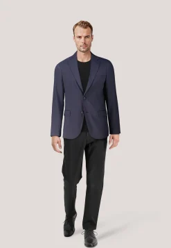 Herrn Sakko mit Leinen P-HANRY-FLAPS Slim Fit