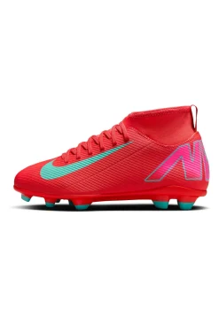 High-Top-Fußballschuhe Rasen/Kunstrasen JR. MERCURIAL SUPERFLY 10 CLUB MG
