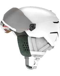 Kinder Skihelm SAVOR VISOR JR WHITE