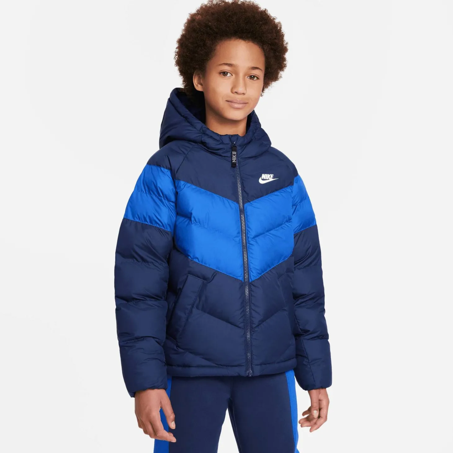 Kinder Steppjacke mit Kapuze