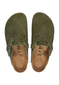 Pantoletten aus Veloursleder BOSTON THYME