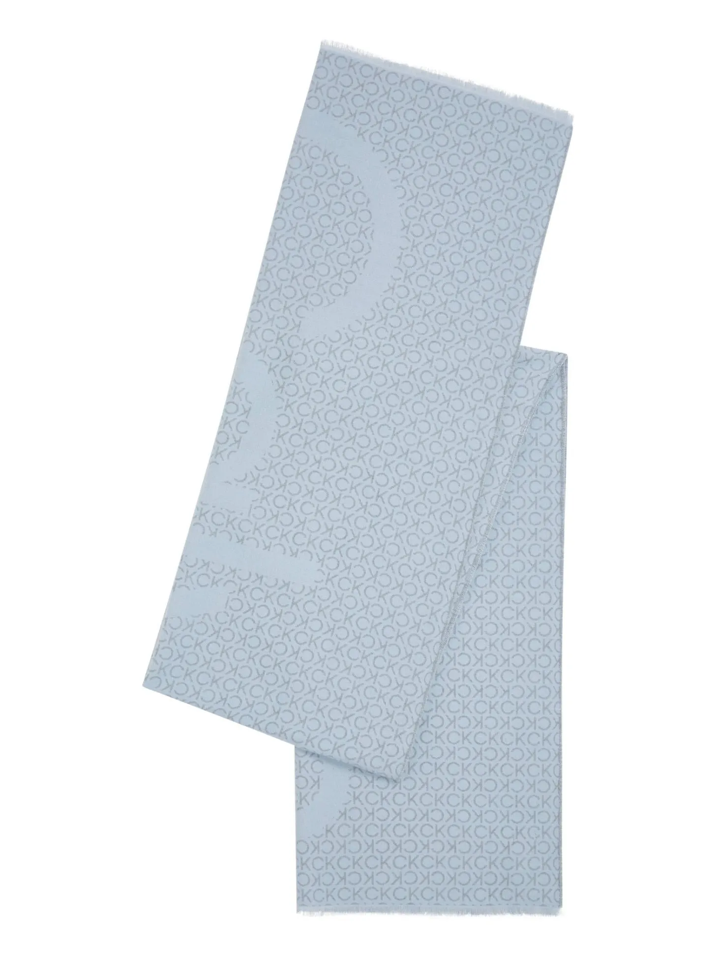 Schal aus Wollgemisch mit All-Over-Print