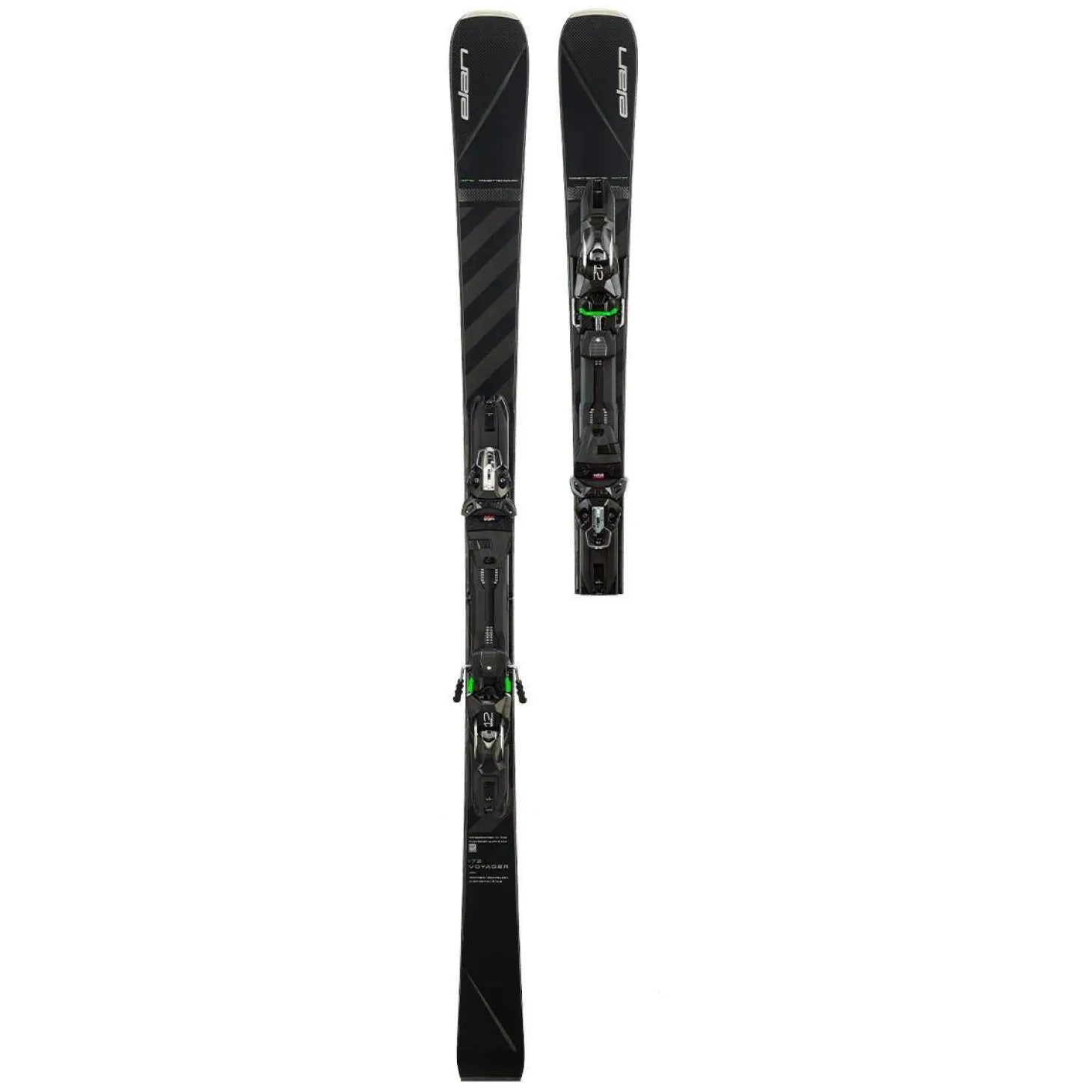 Skier VOYAGER Black Faltbar