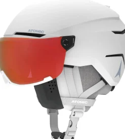 Skihelm SAVOR VISOR PHOTO White
