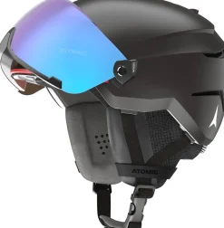 Skihelm SAVOR VISOR STEREO Black